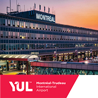 YUL. Picture of Montreal airport main gate/building